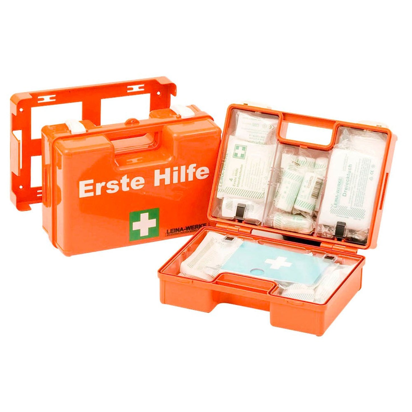Leina-Werke Erste-Hilfe-Koffer inkl. Wandhalterung DIN 13157