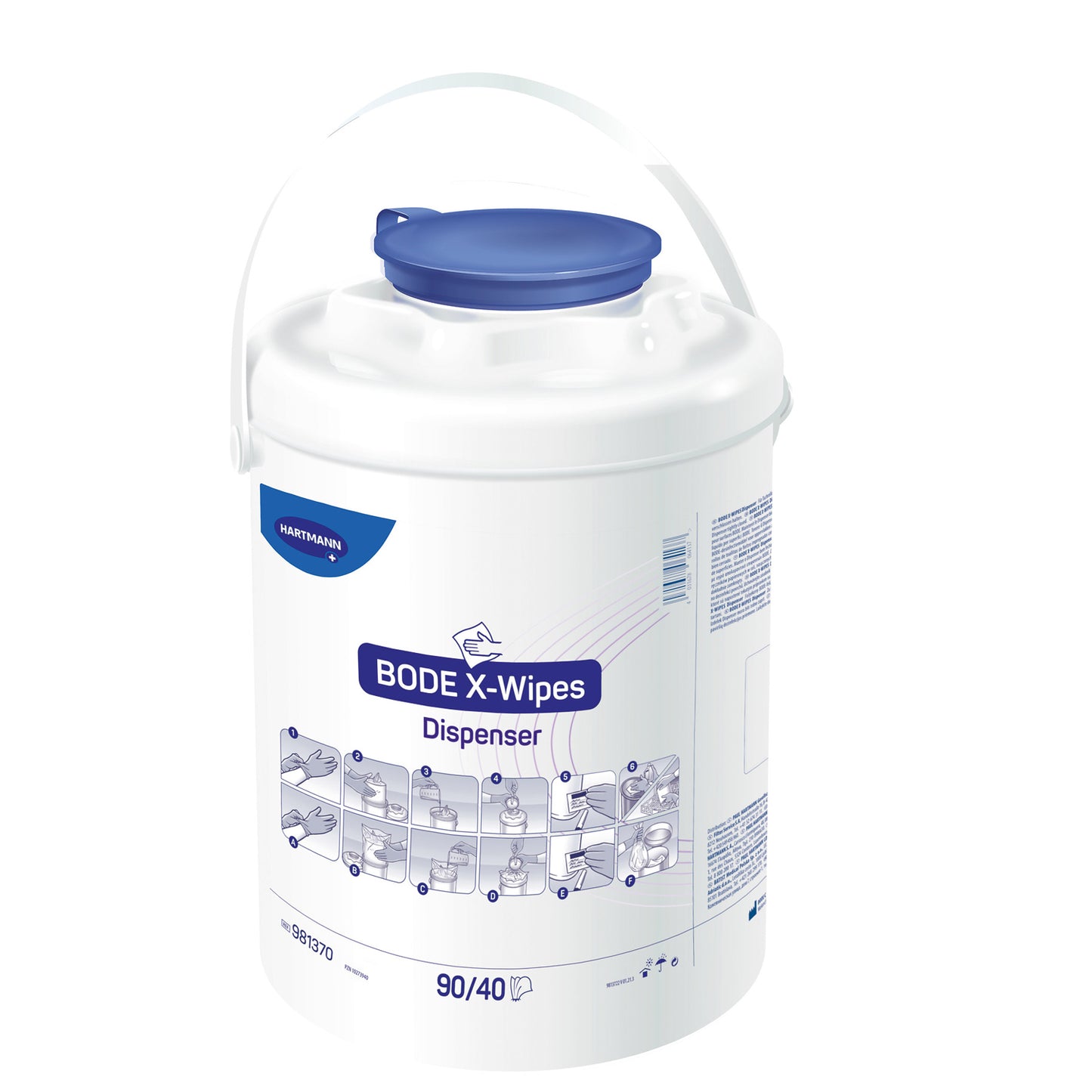 Hartmann Bode X-Wipes Vliestuchspender blau