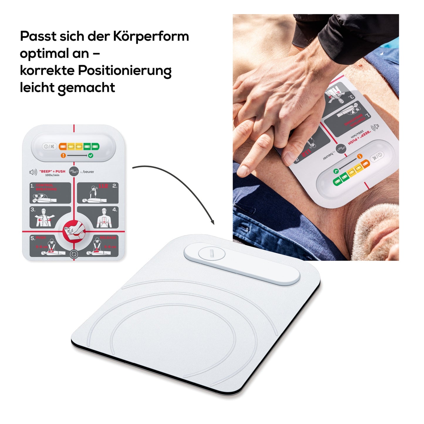 Beurer LifePad Reanimationshilfe