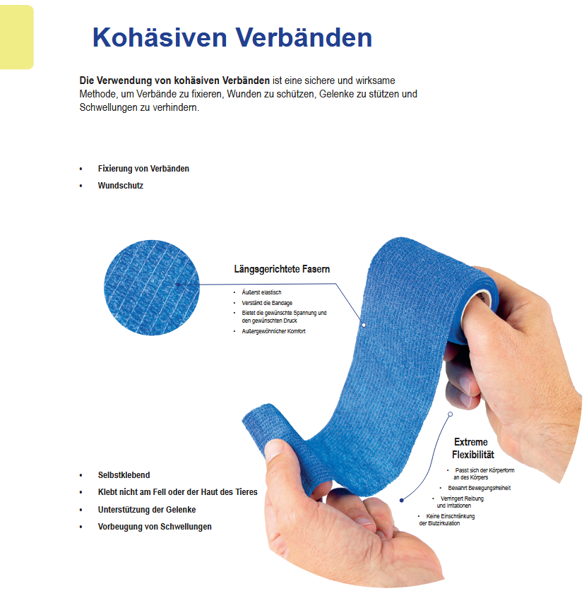 Selbstklebende Bandage Pet Protection