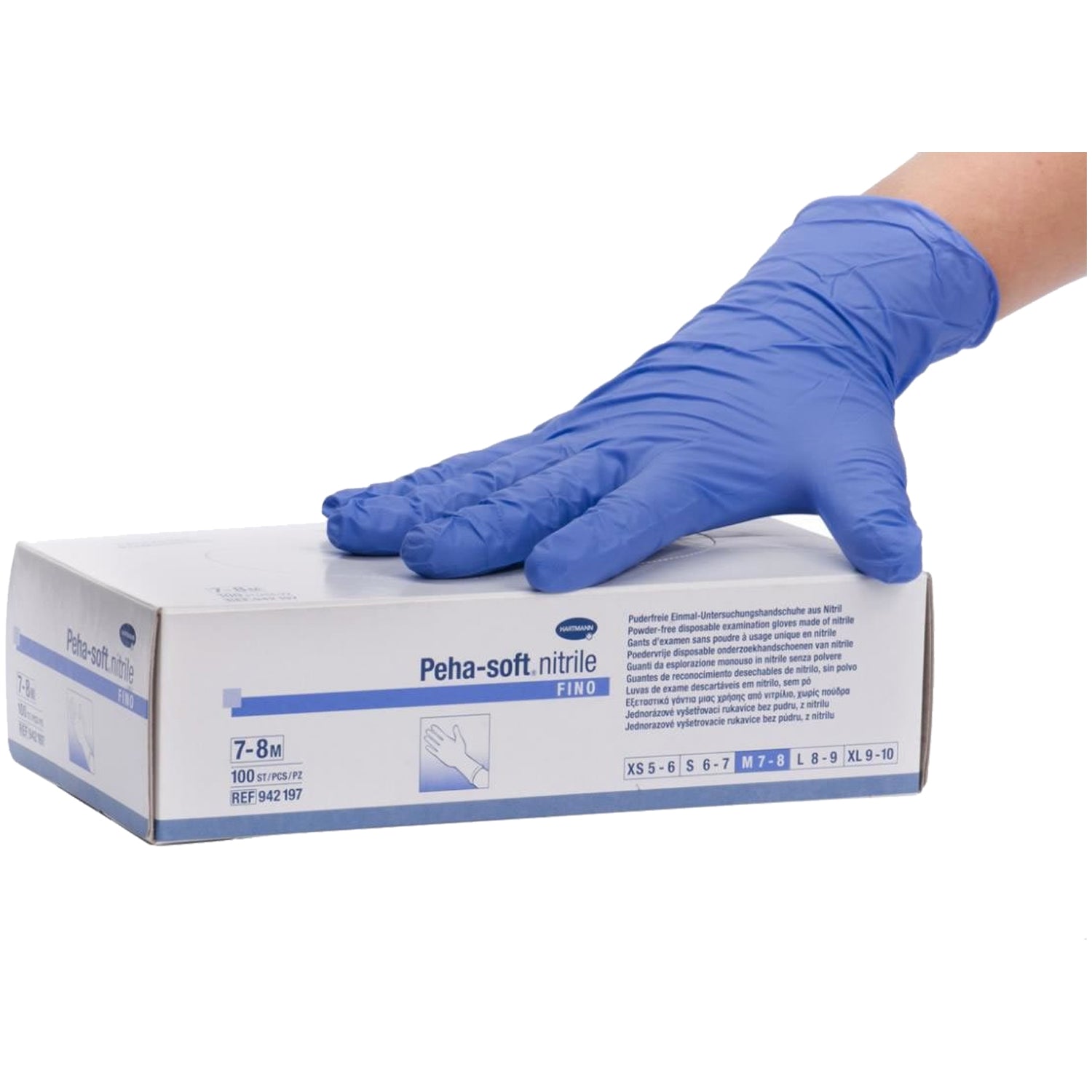 peha soft handschuhe l Hartmann Peha-soft Nitrilhandschuhe Fino puderfrei