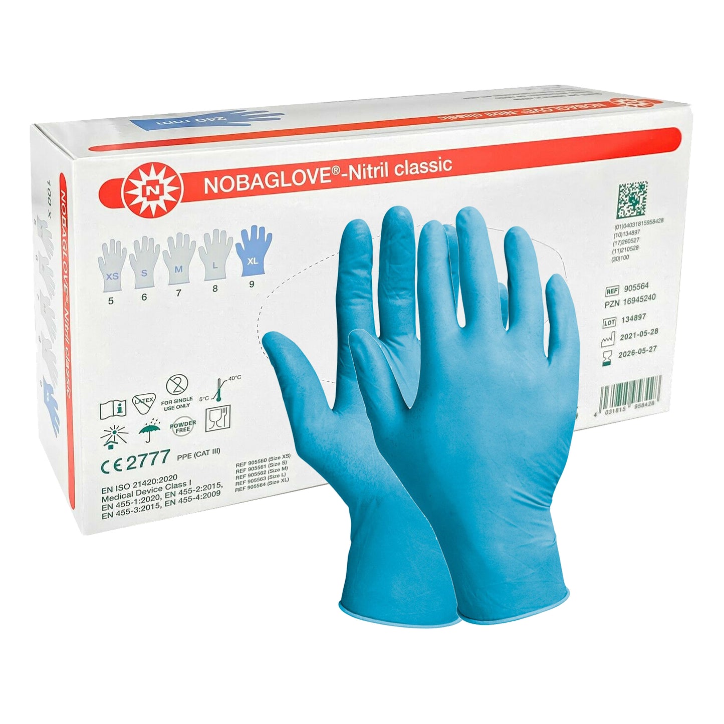 Nobamed Nobaglove Nitrilhandschuhe classic