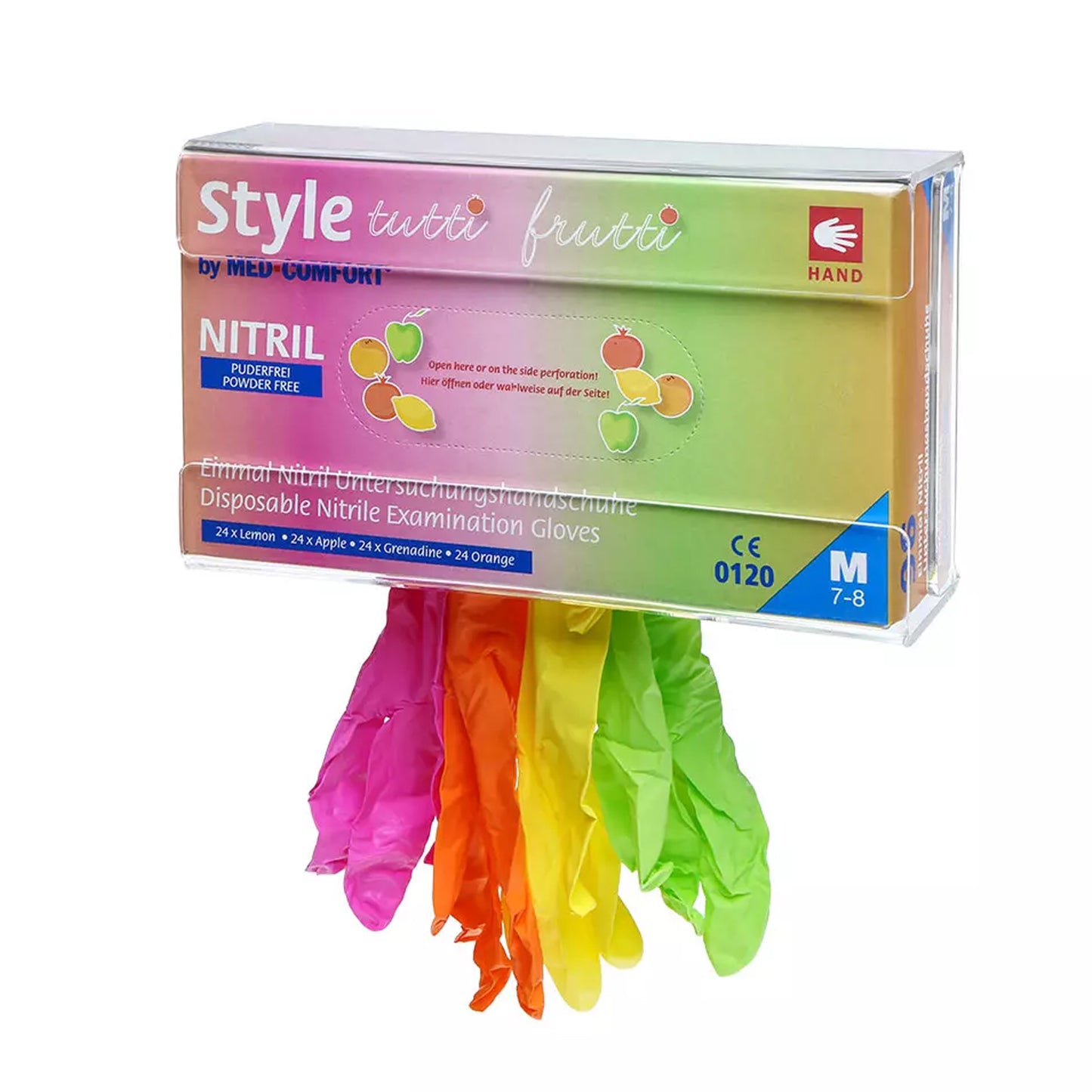 AMPri Nitrilhandschuhe Tutti Frutti puderfrei