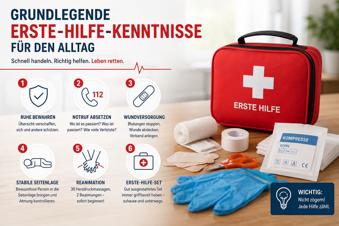 Warum Erste Hilfe im Alltag so wichtig ist