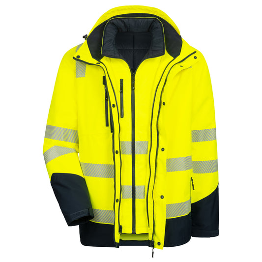 Warnschutz Winterjacke 6-in-1 "MOTION TEX VIZ PLUS"