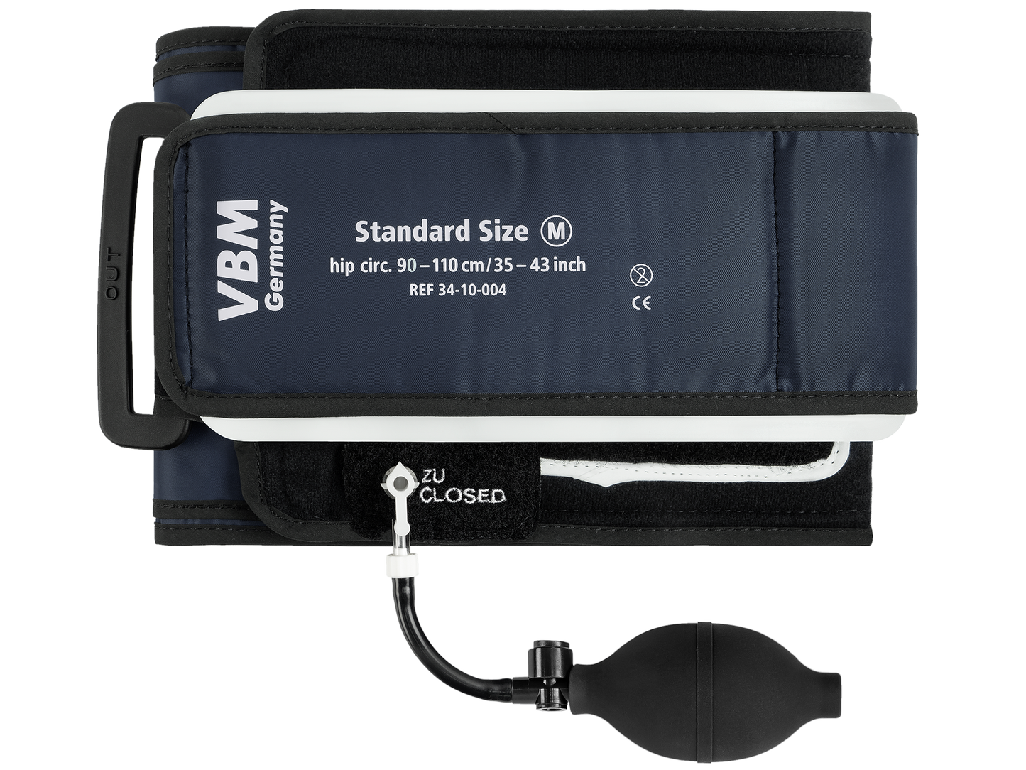 Beckenschlinge mit Handgebläse und Manometer Gr. S/M/L