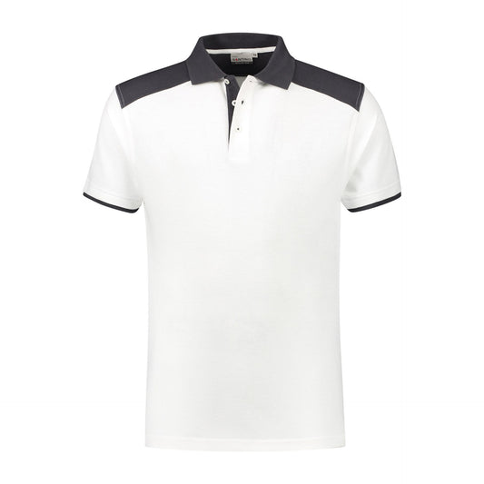 Santino Poloshirt Tivoli Weiß/Graphit