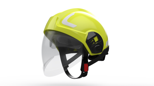 Feuerwehrhelm pab Fire 05 Pro, leuchtgelb nachleuchtend